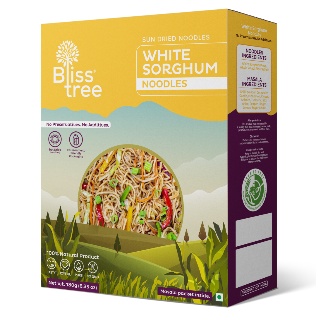 Blisstree White Sorghum Noodles - 180g